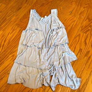 New York & Co. Streetwear Ruffle Tiered Vest